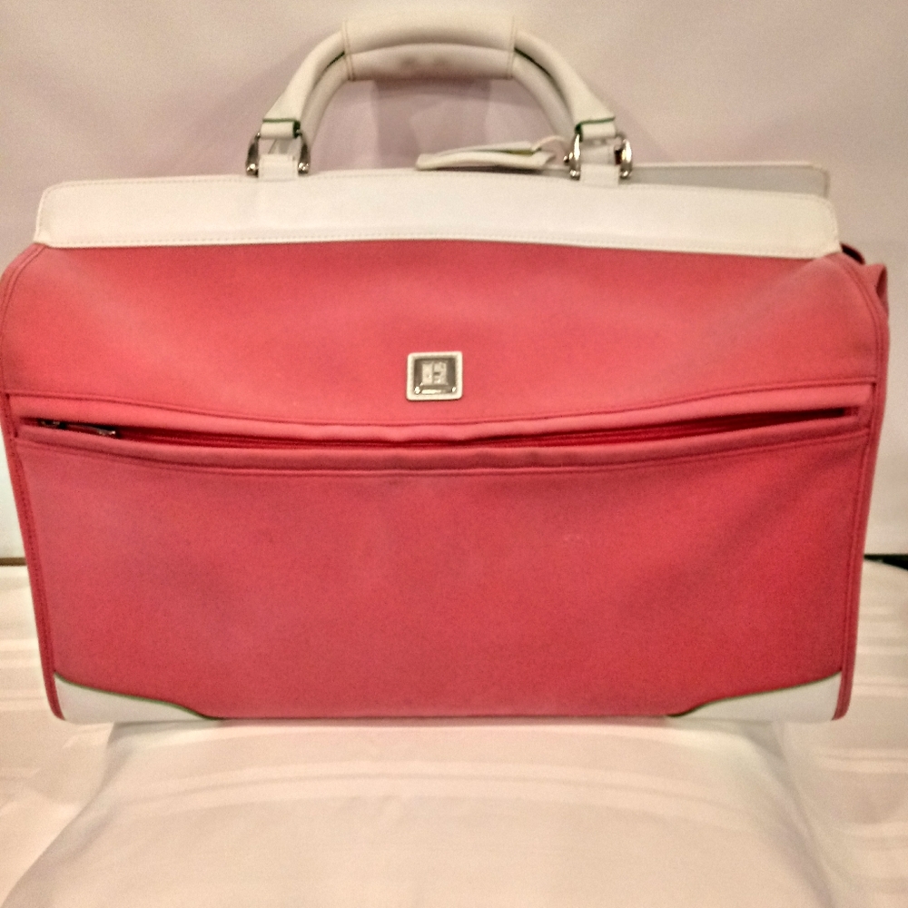 Diane Von Furstenberg Pink Overnight Bag